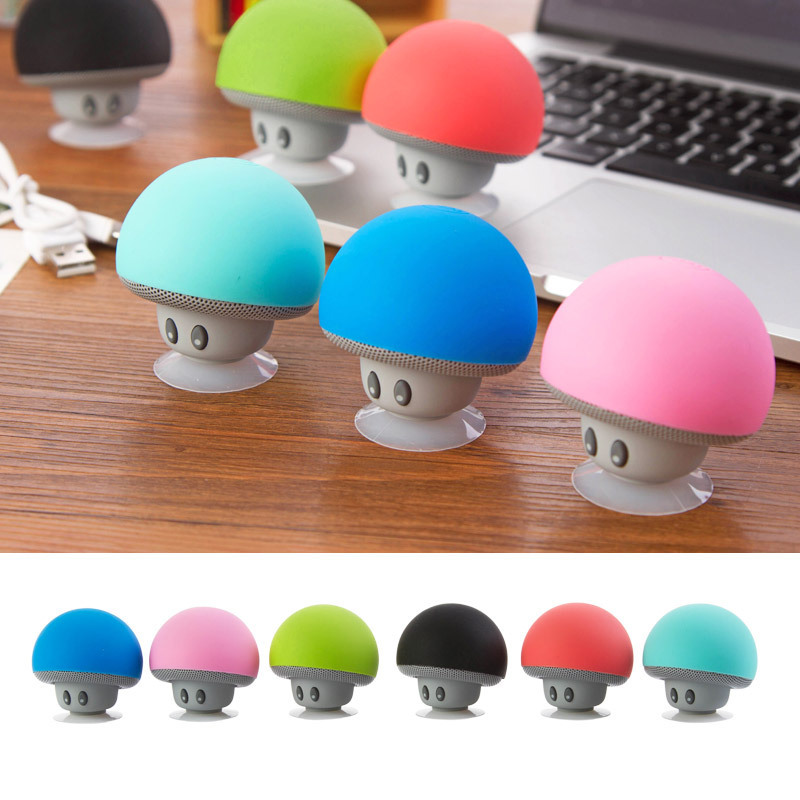 mini mushroom bluetooth speaker