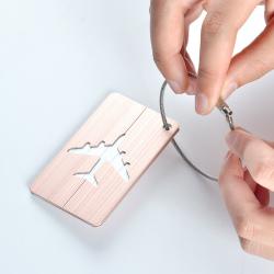 Aluminium Luggage Tag