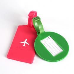 Rubberized Luggage Tag