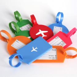 Rubberized Luggage Tag