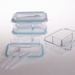 Glass Lock Container