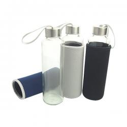 Glass Bottle with Case