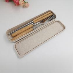 Portable Cutlery Set Wooden