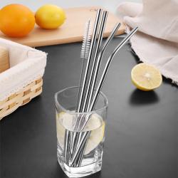 Stainless Steel Straw Set