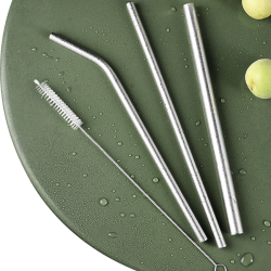 Stainless Steel Straw Set