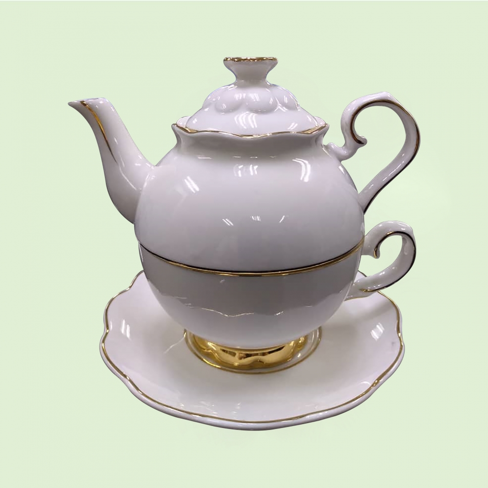 Stackable Teapot & Cup Set My Premium Gift Sdn Bhd
