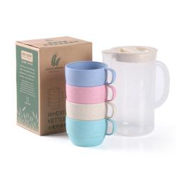 Eco-friendly Jug with Cups Set