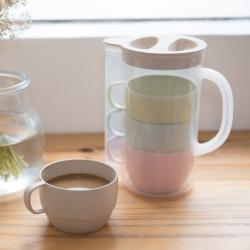 Eco-friendly Jug with Cups Set