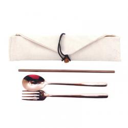 Rose Gold Cutlery Set