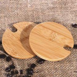 Ceramic Mug with Wooden Lid