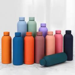 Double Wall Stainless Steel Narrow Mouth Vacuum Flask Thermal