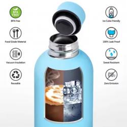 Double Wall Stainless Steel Narrow Mouth Vacuum Flask Thermal