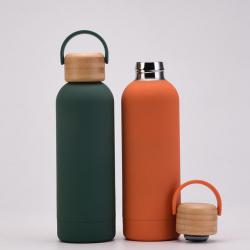 Double Wall Stainless Steel Narrow Mouth Vacuum Flask Thermal
