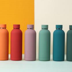 Double Wall Stainless Steel Narrow Mouth Vacuum Flask Thermal