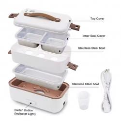 Single or Double Layer Smart Portable Electric Heating Insulation Thermal Lunch Box