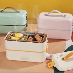 Single or Double Layer Smart Portable Electric Heating Insulation Thermal Lunch Box