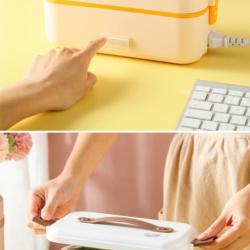 Single or Double Layer Smart Portable Electric Heating Insulation Thermal Lunch Box