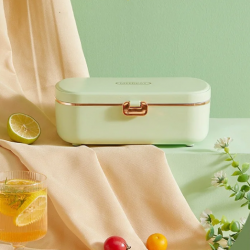 Electric Stainless Steel Lunch Box Convenient 2-in-1 Heating