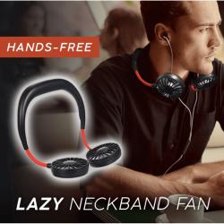 Mini USB Portable Fan Neck Fan Neckband