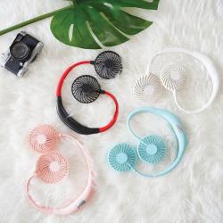 Mini USB Portable Fan Neck Fan Neckband