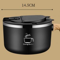 Double Layer Sealed Anti-Scalding Instant Noodle Cup