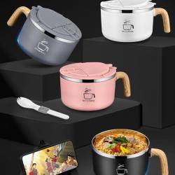 Double Layer Sealed Anti-Scalding Instant Noodle Cup