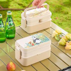 Two Tier Convertible Design Lunch Box