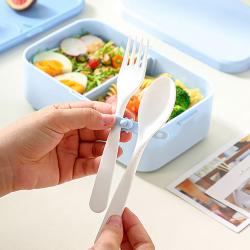 Single and Double Layer 3 in 1 Lunch Box Sealed Tableware