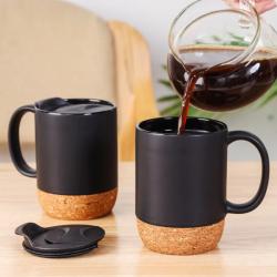 Ceramic Mug Cork Bottom