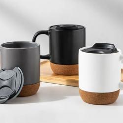 Ceramic Mug Cork Bottom