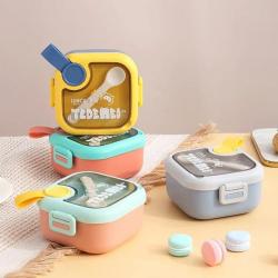 304 stainless steel Children's Warm Portable Tableware Set