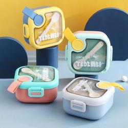 304 stainless steel Children's Warm Portable Tableware Set
