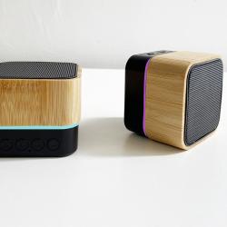 Mini Speaker Bamboo Wood