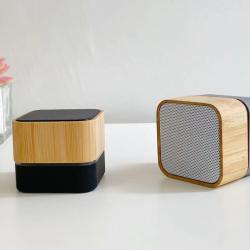 Mini Speaker Bamboo Wood
