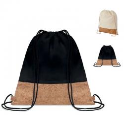 Drawstring Bag with Cork Bottom