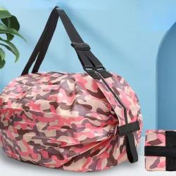 Supermarket Foldable Cloth Bag Large Capacity