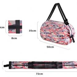Supermarket Foldable Cloth Bag Large Capacity