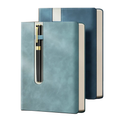 A5 notebook leather thickened business