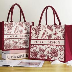 Jute bag with Pattern