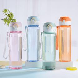 500ML Portable Bouncing Plastic Water Bottles