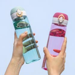 500ML Portable Bouncing Plastic Water Bottles