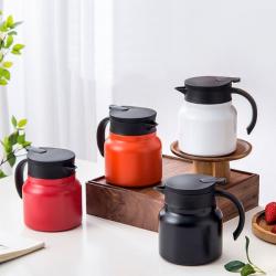 Thermos Kettle with Tea Strainer Stewing Pot