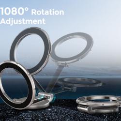 Mobile phone holder magsafe magnetic car dashboard 360 rotation navigation