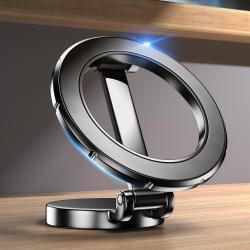 Mobile phone holder magsafe magnetic car dashboard 360 rotation navigation