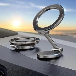 Mobile phone holder magsafe magnetic car dashboard 360 rotation navigation