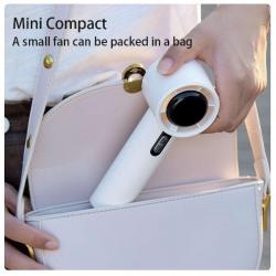 High-speed mini digital handheld fan bladeless