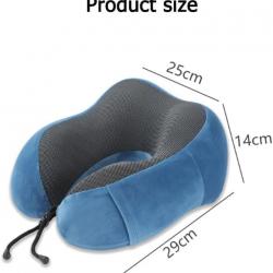 U Shaped Memory Foam Neck Pillow Soft Travel