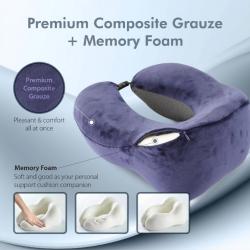 U Shaped Memory Foam Neck Pillow Soft Travel