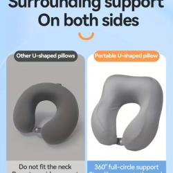 U Shaped Memory Foam Neck Pillow Soft Travel
