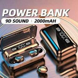 Wireless Earbuds With Power Bank